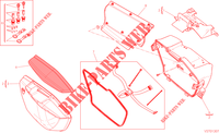 RIGHT PANNIER for Ducati Multistrada 1200 S Touring 2014