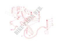 CLUTCH MASTER CYLINDER for Ducati 848 2009
