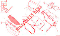 RIGHT PANNIER for Ducati Multistrada 1200 S Touring 2013