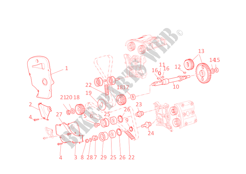 TIMING SYSTEM for Ducati 999 S 2006