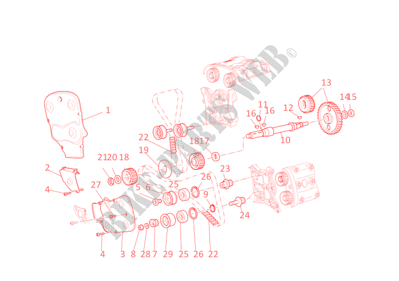 TIMING SYSTEM for Ducati 749 2005