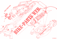 REAR SHOCK ABSORBER for Ducati Multistrada 1200 S Pikes Peak 2013