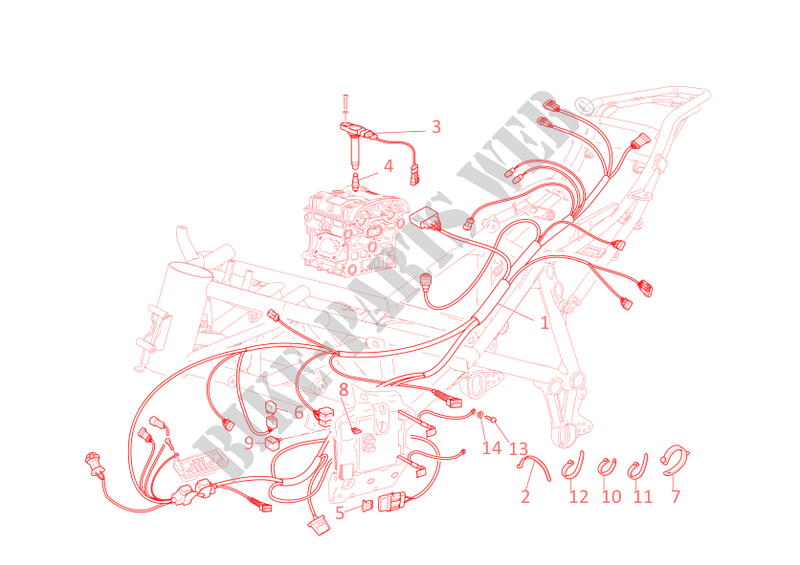 INJECTION SYSTEM for Ducati 999 R 2005