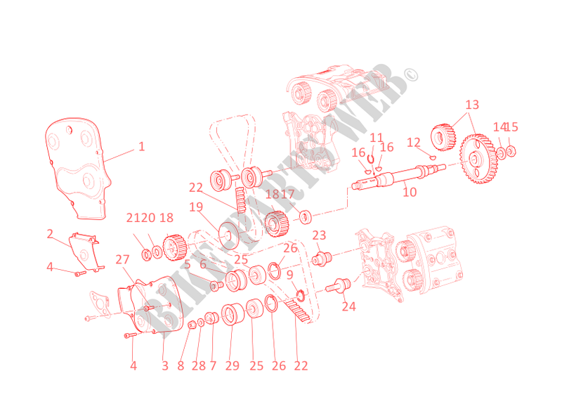 TIMING SYSTEM for Ducati 749 2004
