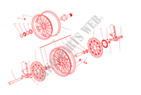 WHEELS for Ducati Diavel 1200 2015