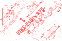 REAR SUBFRAME for Ducati Diavel 1200 2014
