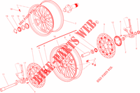 WHEELS for Ducati Diavel 1200 Strada 2014