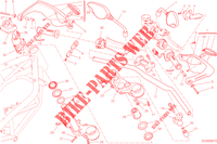 HANDLEBAR & CONTROLS for Ducati Hypermotard SP 2014
