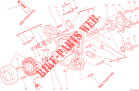 ALTERNATOR / COVER for Ducati Hypermotard SP 2013
