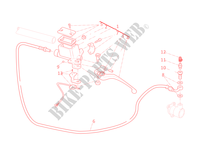 CLUTCH MASTER CYLINDER for Ducati Hypermotard 796 2012
