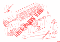 CLUTCH for Ducati Hypermotard 1100 EVO 2012