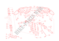 HANDLEBAR & CONTROLS for Ducati Hypermotard 1100 EVO SP 2010