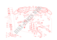 HANDLEBAR & CONTROLS for Ducati Hypermotard 1100 S 2009