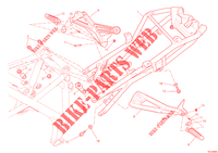 REAR SUBFRAME for Ducati Streetfighter 848 2013