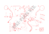 HANDLEBAR & CONTROLS for Ducati GT 1000 2009