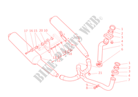 EXHAUST SYSTEM for Ducati Supersport 800 2004