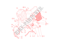 WATER PUMP   ALTERNATOR COVER for Ducati ST3 S ABS 2007