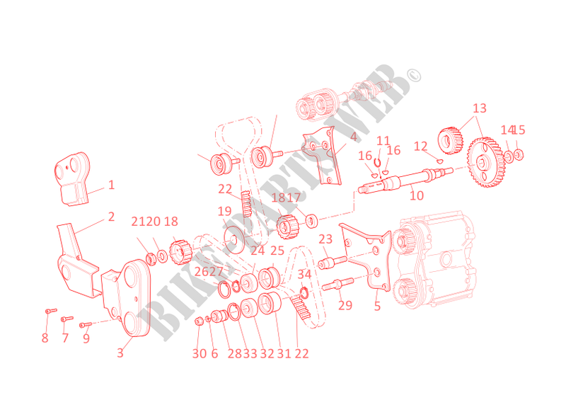 TIMING SYSTEM for Ducati ST4 S 2004