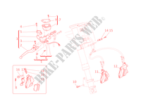 FRONT BRAKE SYSTEM for Ducati ST4 S ABS 2004