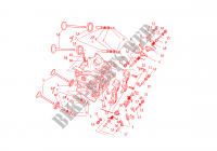 HORIZONTAL CYLINDER HEAD for Ducati Diavel Carbon 2016