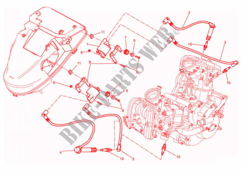 WIRING HARNESS for Ducati Diavel Carbon  2017