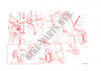 FRONT BRAKE SYSTEM for Ducati Monster 1200  2016