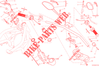 HANDLEBAR & CONTROLS for Ducati Monster 1200 S 2016