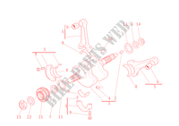 CONNECTING RODS for Ducati Multistrada 1200 2011