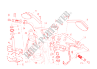 HANDLEBAR & CONTROLS for Ducati Multistrada 1200 2011