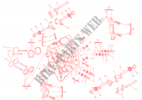 HORIZONTAL CYLINDER HEAD for Ducati XDiavel 2016