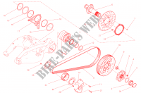 REAR WHEEL HUB for Ducati XDiavel 2016