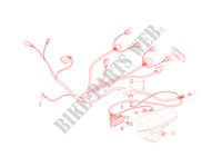 FRONT WIRING HARNESS for Ducati Multistrada 1000 2004