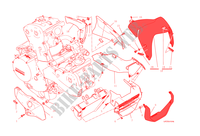 SIDE FAIRING & FRONT MUDGUARD for Ducati Monster 1200 2015