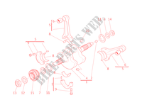 CONNECTING RODS for Ducati Multistrada 1200 ABS 2011
