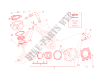 CYLINDERS   PISTONS for Ducati Multistrada 1200 ABS 2011