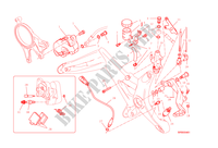 REAR BRAKE SYSTEM for Ducati Monster 1200 S 2015