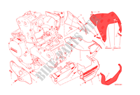 SIDE FAIRING & FRONT MUDGUARD for Ducati Monster 1200 S 2015