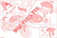 ART KIT for Ducati Monster 696 ABS 2014