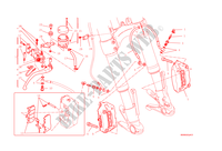 FRONT BRAKE SYSTEM for Ducati Monster 1200 2014