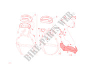 DASHBOARD for Ducati Monster 696 2013