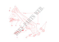 RIGHT FOOTRESTS for Ducati Monster 696 2013