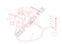 CLUTCH MASTER CYLINDER for Ducati Monster 696 2012