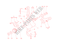 CONNECTING RODS for Ducati Monster 696 2012