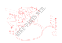 CLUTCH MASTER CYLINDER for Ducati Monster 795 2012