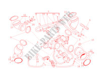 INTAKE MANIFOLDS for Ducati Monster 795 2012
