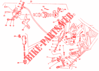 REAR BRAKE SYSTEM (M 002306 016055) for Ducati 900 SS 1991