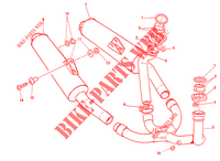 EXHAUST SYSTEM (SUPERLIGHT) for Ducati 900 SS 1992