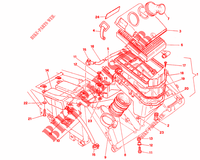 INTAKE (FM <7706) for Ducati 750 SS 1993