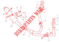 EXHAUST SYSTEM for Ducati 600 SS 1993
