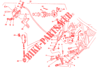 REAR BRAKE SYSTEM (M 002306 016055) for Ducati 900 SS 1994